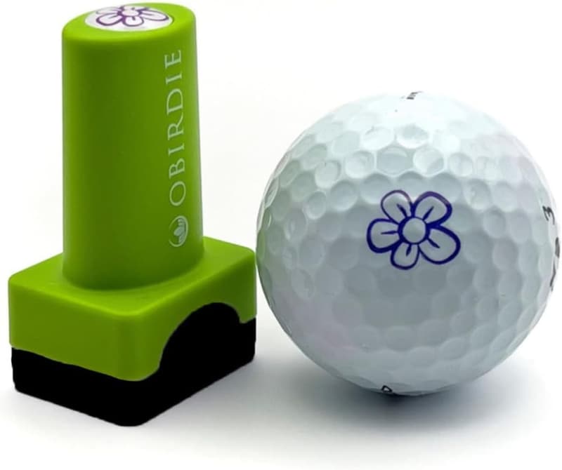 Golf Ball Stamp - Self-Inking, Fast-Drying, Waterproof Markers