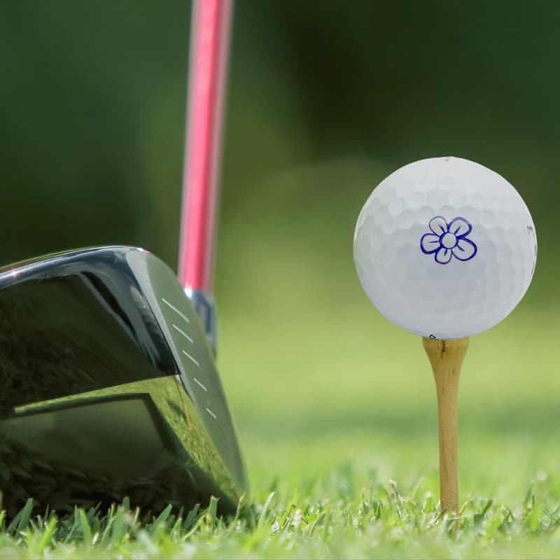 Golf Ball Stamp - Self-Inking, Fast-Drying, Waterproof Markers