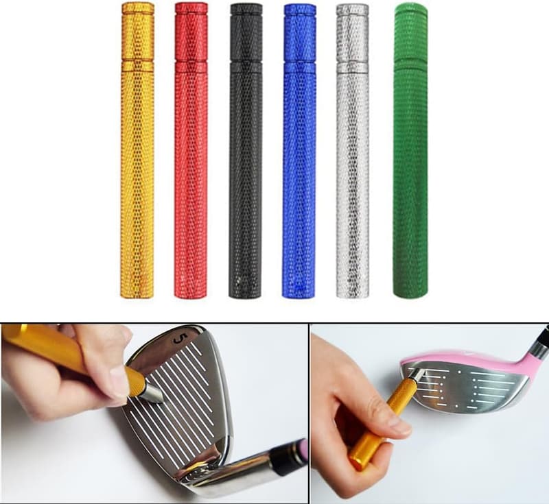 Golf Club Groove Sharpener Tool for Optimal Backspin