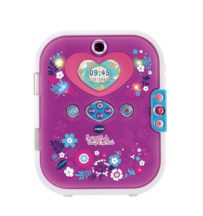Interactive Purple Secret Safe Diary for Girls, Ages 5+