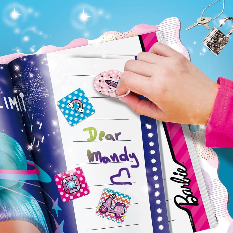 Barbie My Secret Diary Creative Game for Kids, Multicoloured