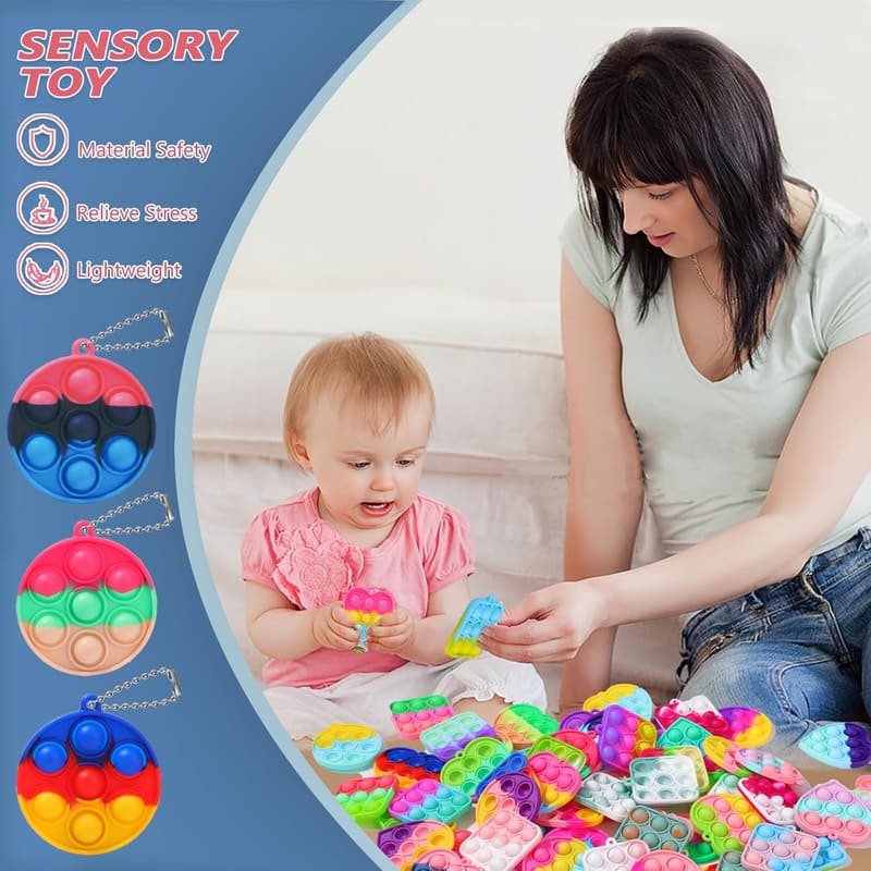 Kids' Birthday Party Favors - 57PCS Fidget Toy Set