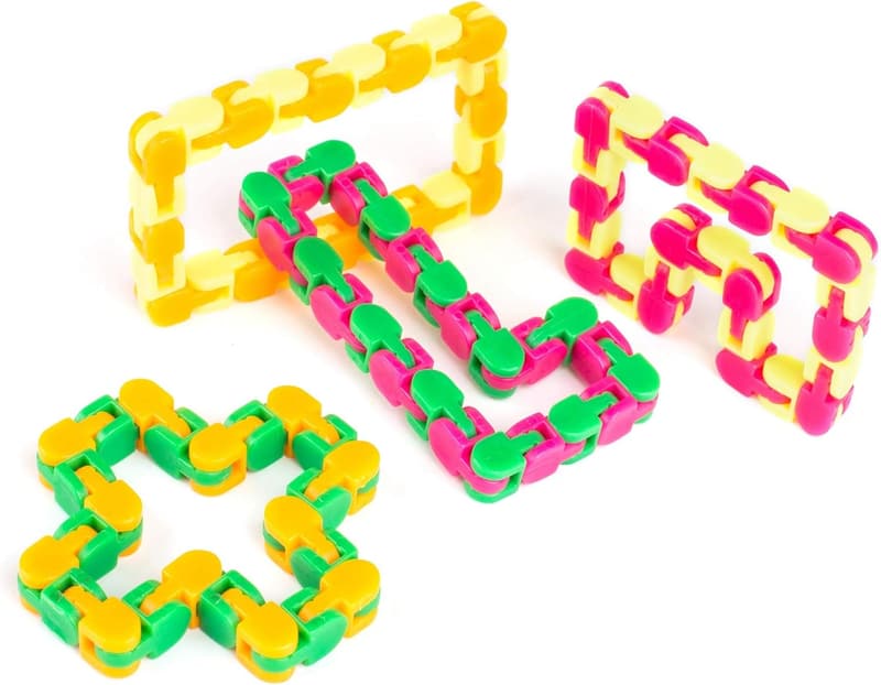 Sensory Fidget Toys for Kids - Wacky Tracks Pack of 4