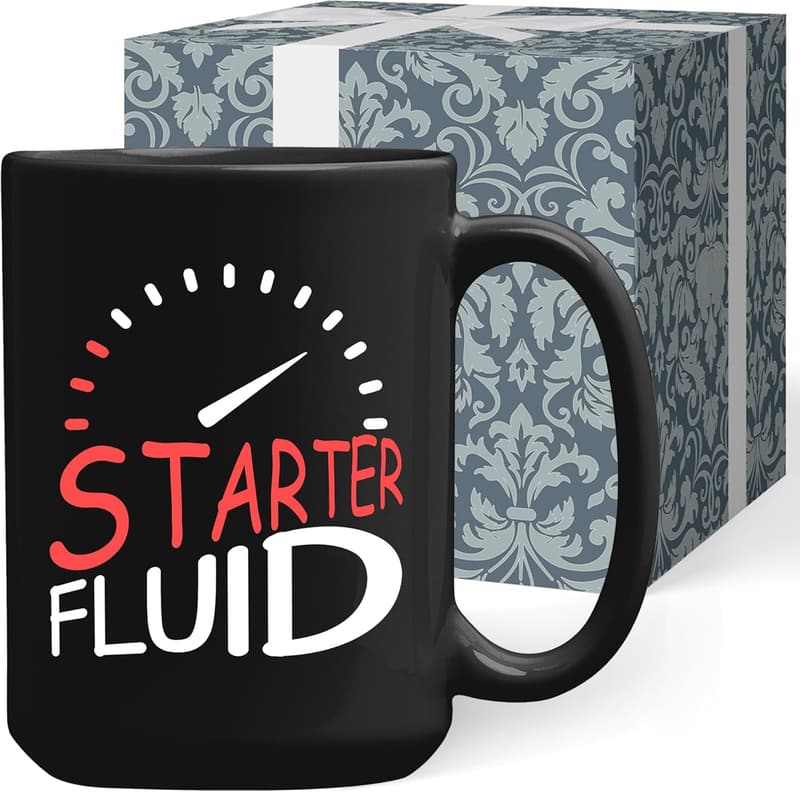 Funny Mechanic Mug for Dad - 15oz Car Enthusiast Gift