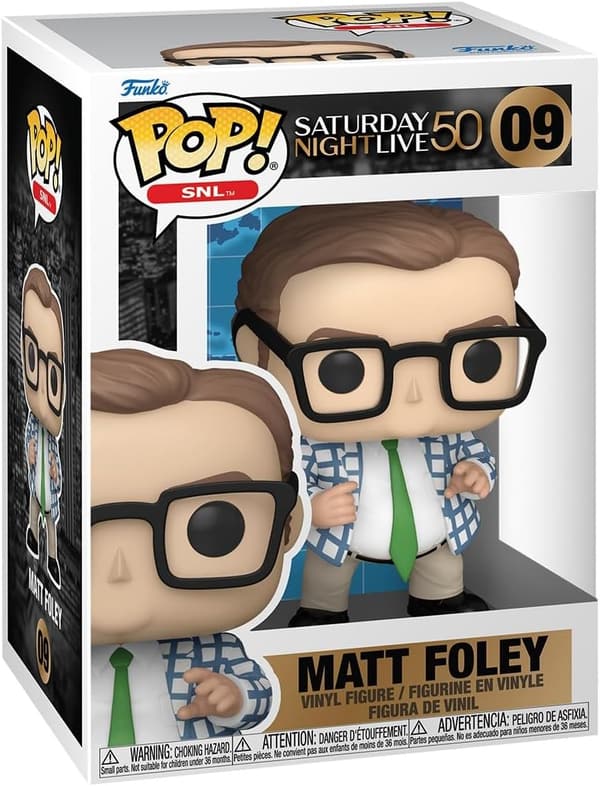 Funko Pop Matt Foley Vinyl Figure - SNL 50th Anniversary Collectible