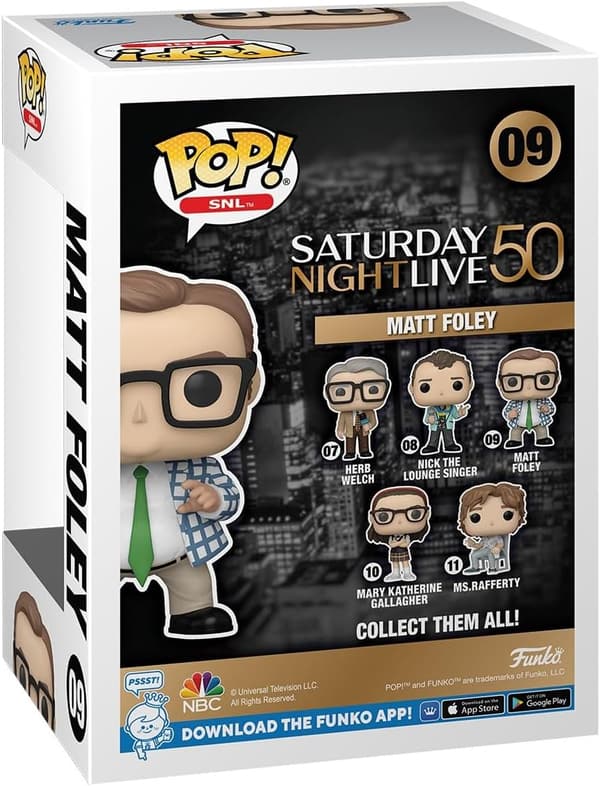 Funko Pop Matt Foley Vinyl Figure - SNL 50th Anniversary Collectible