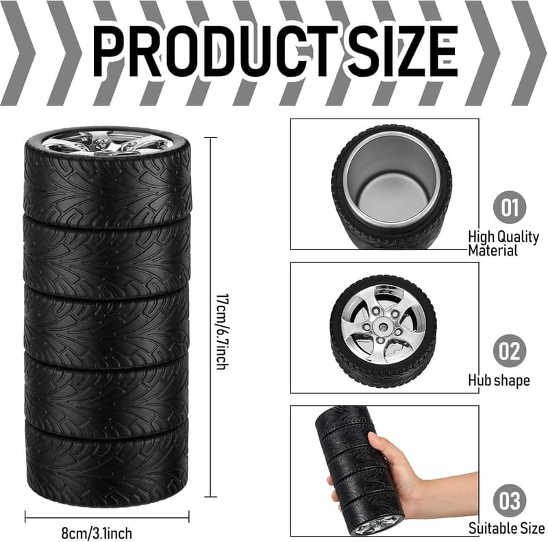 Father's Day Stainless Steel Water Bottle Set for Men