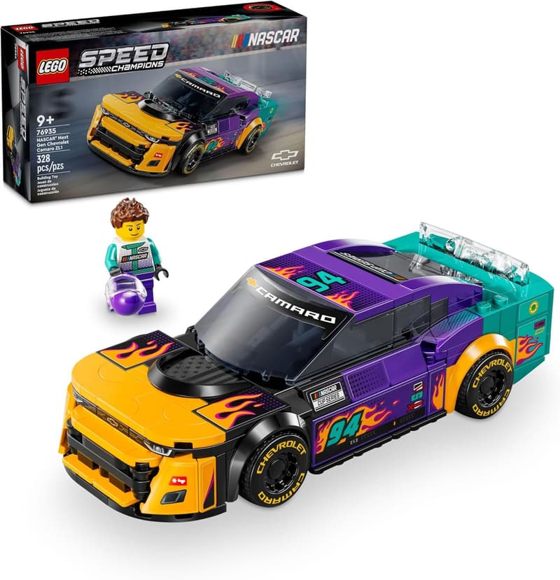 LEGO Speed Champions NASCAR Chevrolet Camaro ZL1 Racecar Set