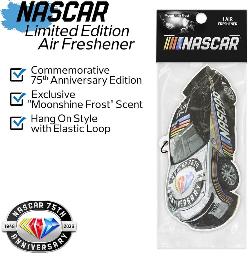 NASCAR 75th Anniversary Moonshine Frost Air Freshener Set