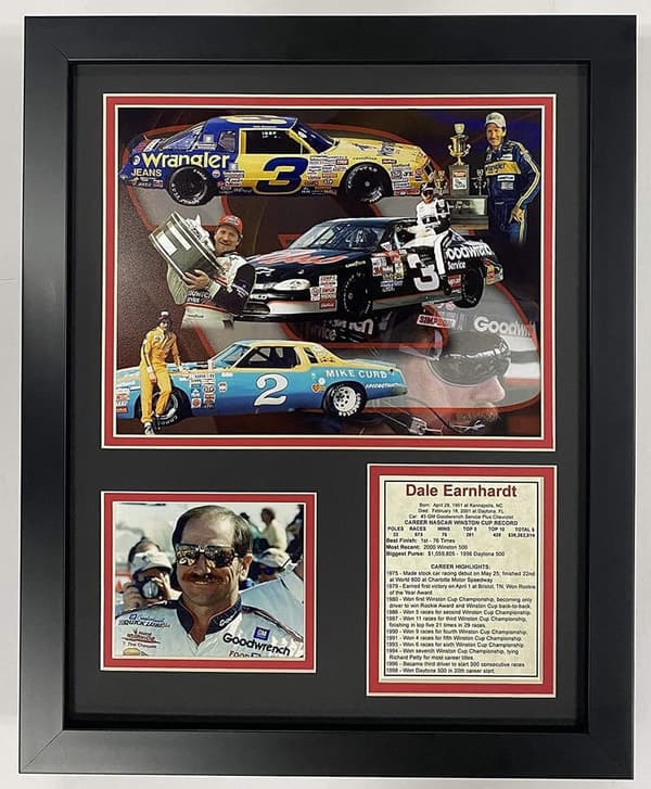 Dale Earnhardt Sr. NASCAR Photo Collage Wall Art - 12