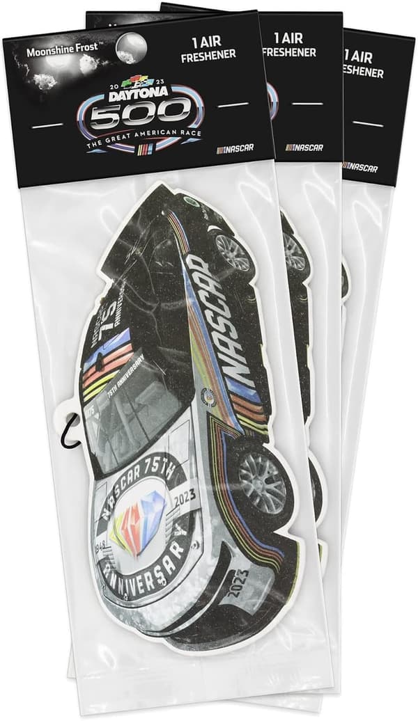 75th Anniversary NASCAR Car Air Freshener - Moonshine Frost 3-Pack