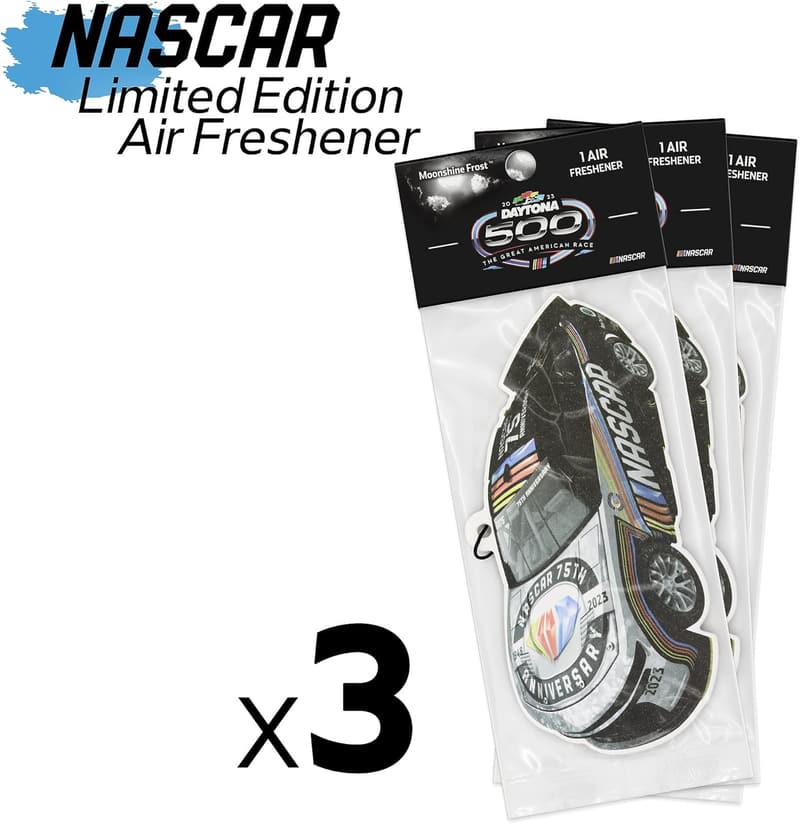 75th Anniversary NASCAR Car Air Freshener - Moonshine Frost 3-Pack