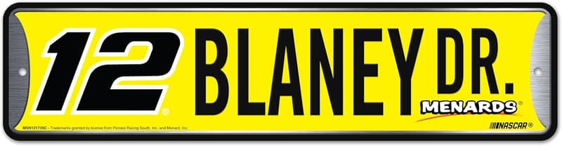 NASCAR Racing Metal Sign for Home Décor, 4