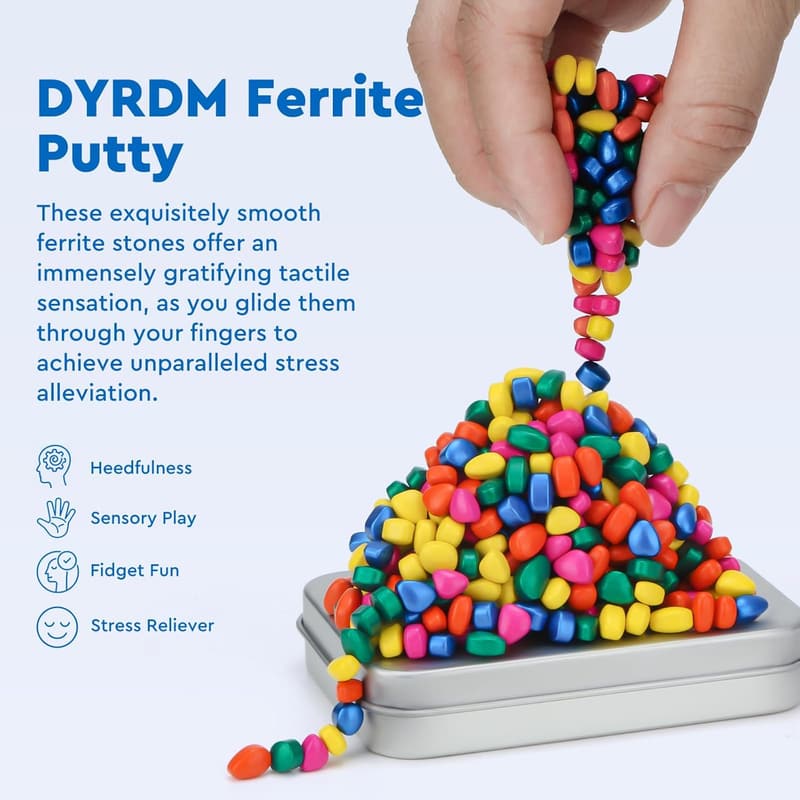 Ferrite Putty Fidget Toy - Stress Relief for Adults & Teens