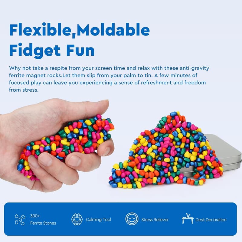 Ferrite Putty Fidget Toy - Stress Relief for Adults & Teens