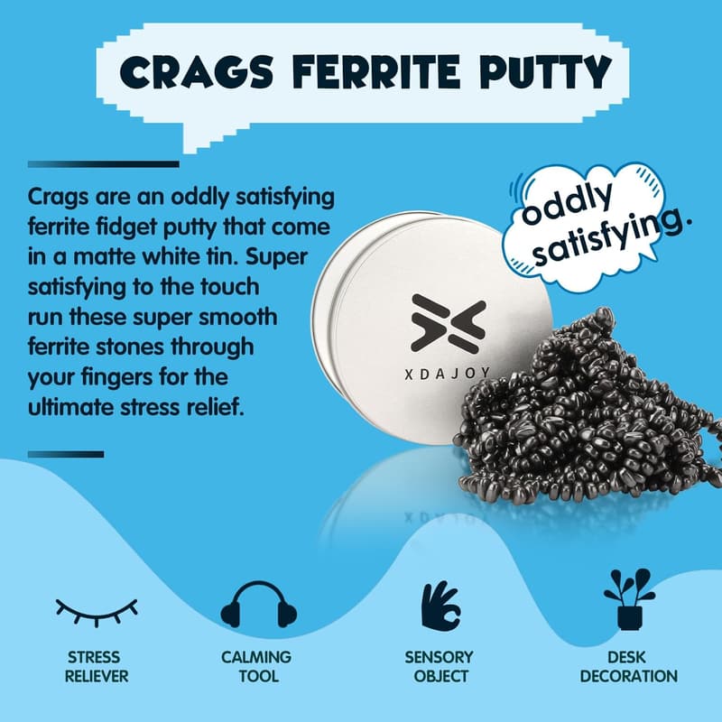 Magnetic Putty with 600+ Mini Magnet Balls - Office Fidget Toy