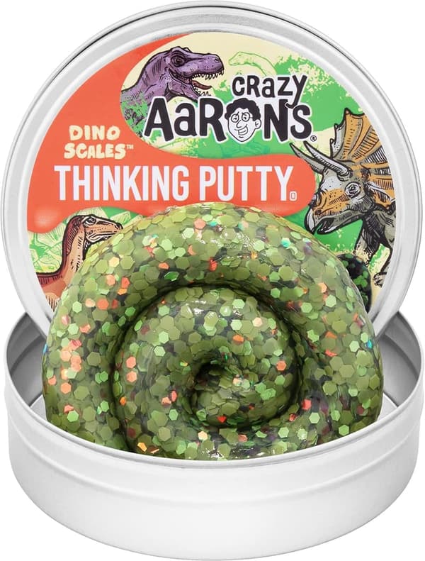 Dinosaur-Themed Thinking Putty - Non-Toxic, Made in USA