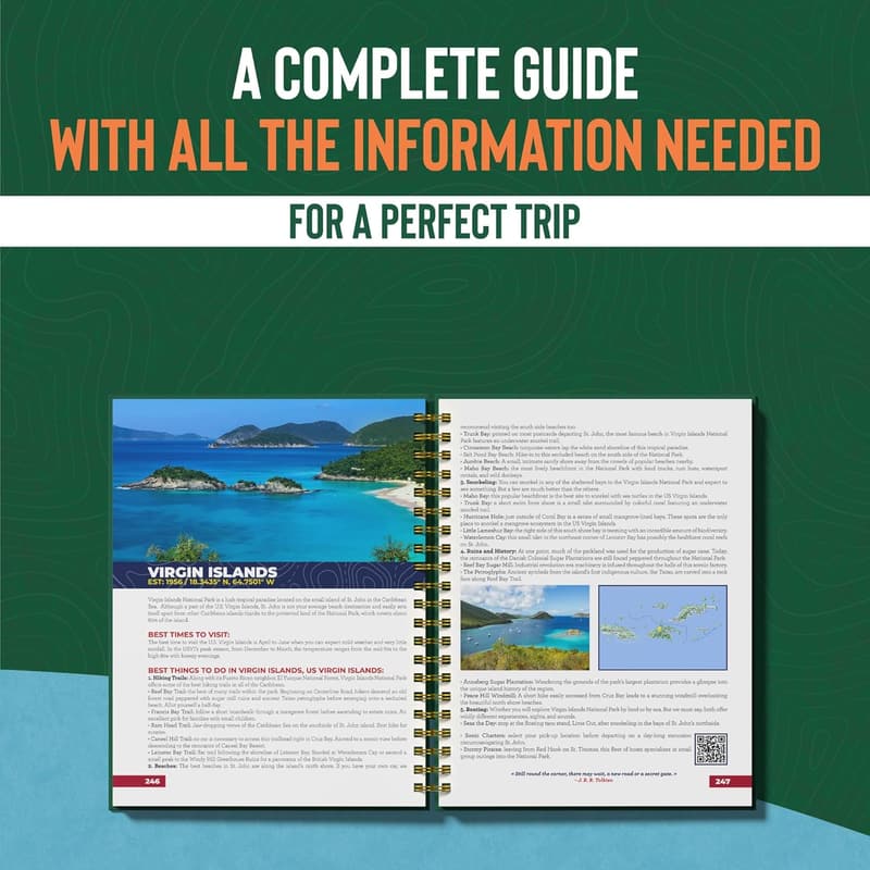 National Parks Adventure Journal & Bucket List Guide
