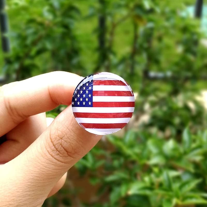 National Flag Decorative Push Pins - 291pcs for Home & Office