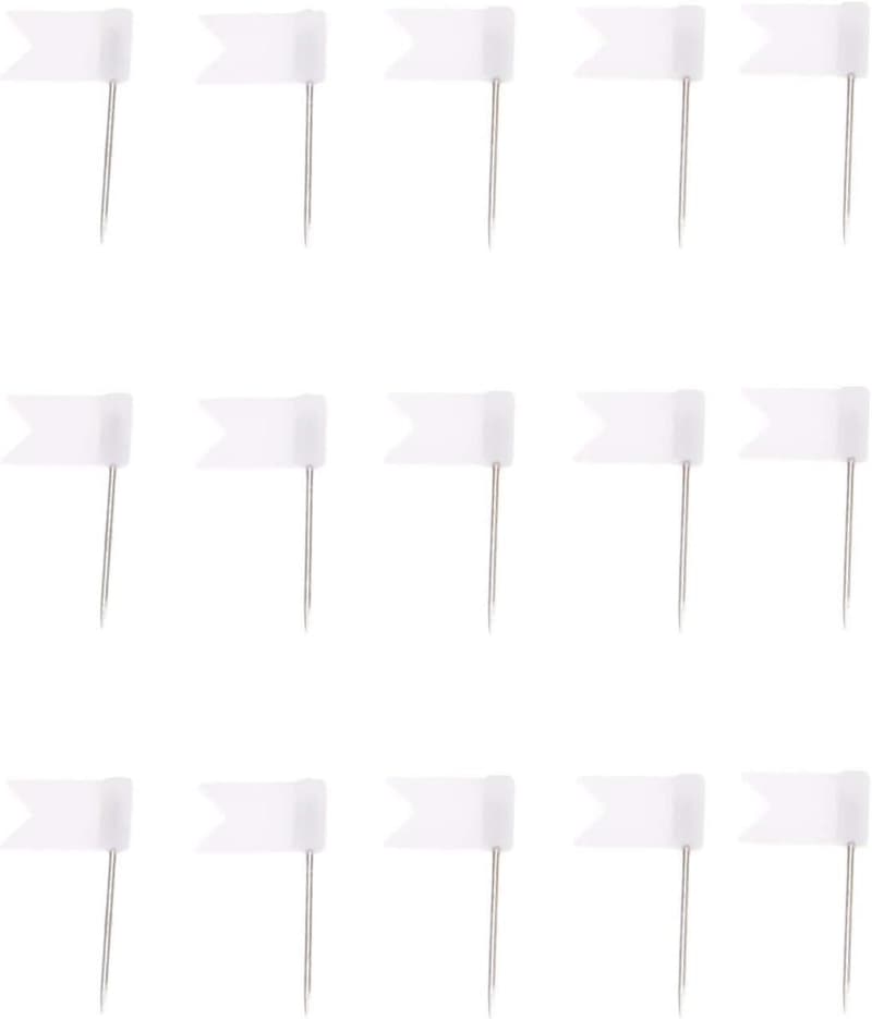 Colorful Map Push Pins - 100PCS Travel Tacks for Home & Office