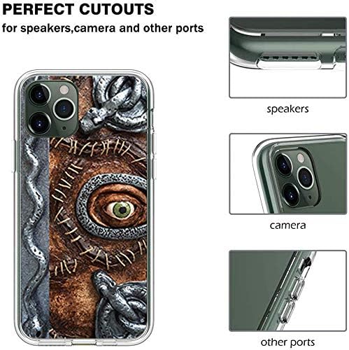 Halloween Hocus Horror Spell Book Transparent Phone Case for iPhone 11