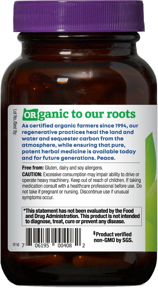 Organic Muscle Relax Herbal Supplement Capsules with Valerian