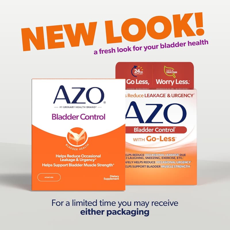 Bladder Control Supplement with Go-Less | 72 Capsules