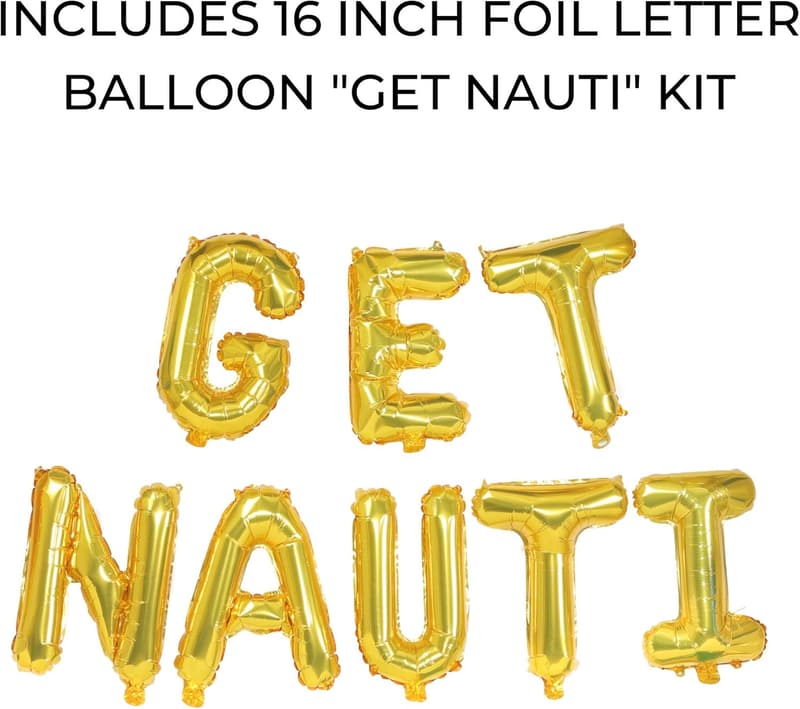 Nautical Bachelorette Party Decorations Set