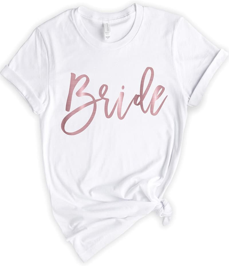 Bachelorette Party Bridal T-Shirt for Bridesmaid Proposals