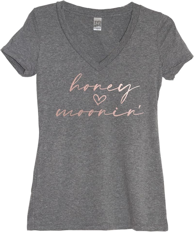 Just Married Honeymoon Shirt for Women