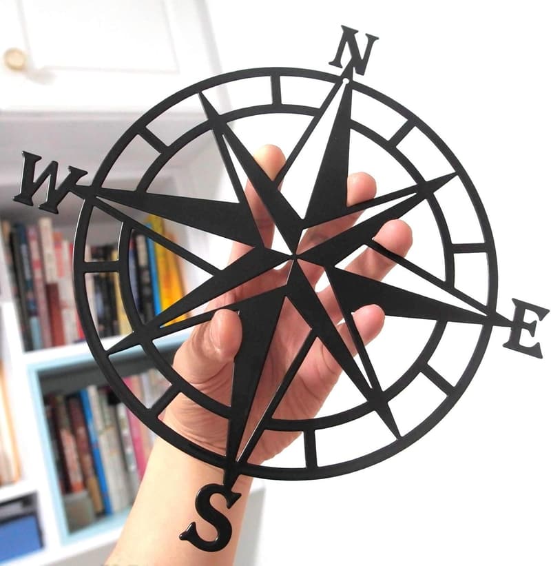 Nautical Compass Wall Decor - 11