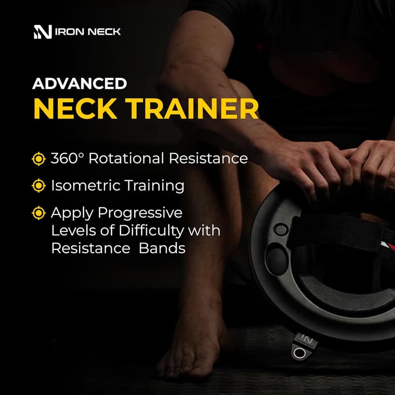 Iron Neck Advanced Neck Strengthener and Pain Relief Device