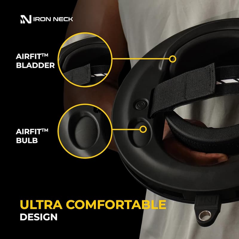 Iron Neck Advanced Neck Strengthener and Pain Relief Device