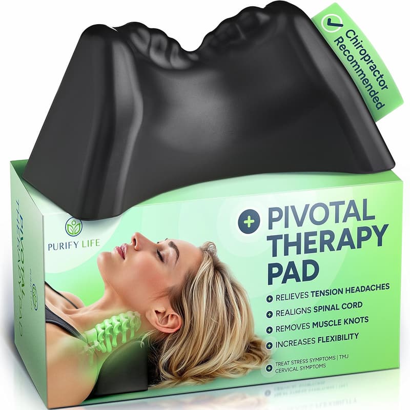 Neck Traction Device for TMJ Relief and Spinal Alignment