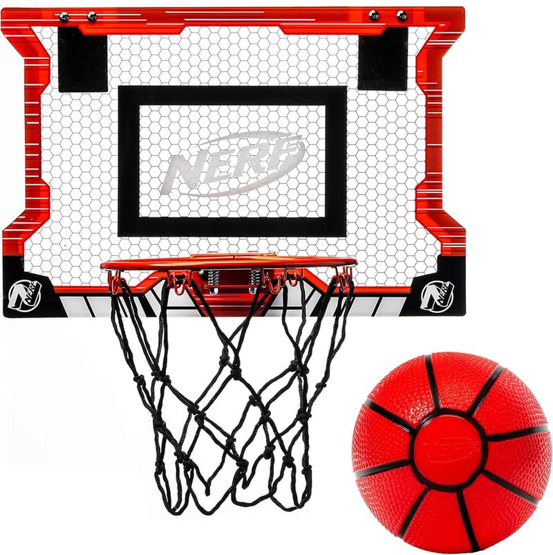 Mini Basketball Hoop Set - Pro Quality Steel Rim Dunking Fun