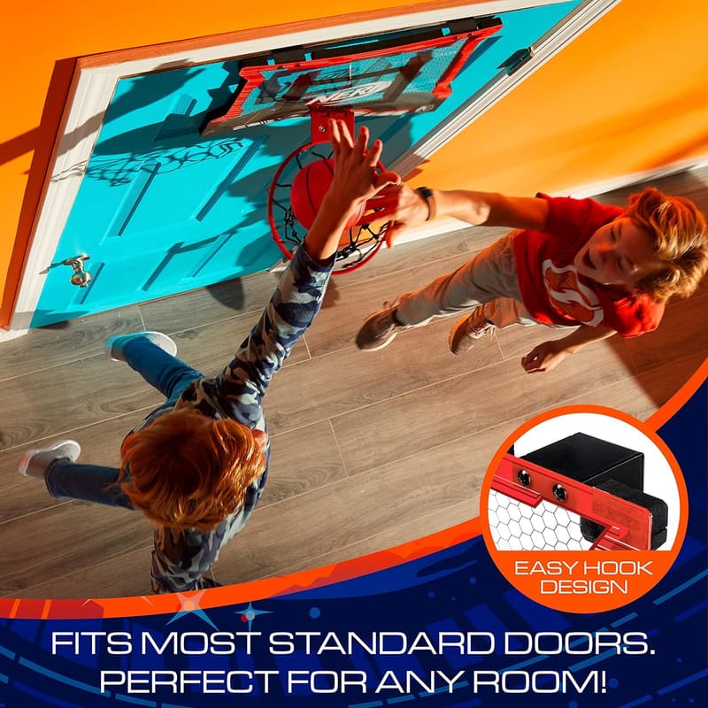 Mini Basketball Hoop Set - Pro Quality Steel Rim Dunking Fun