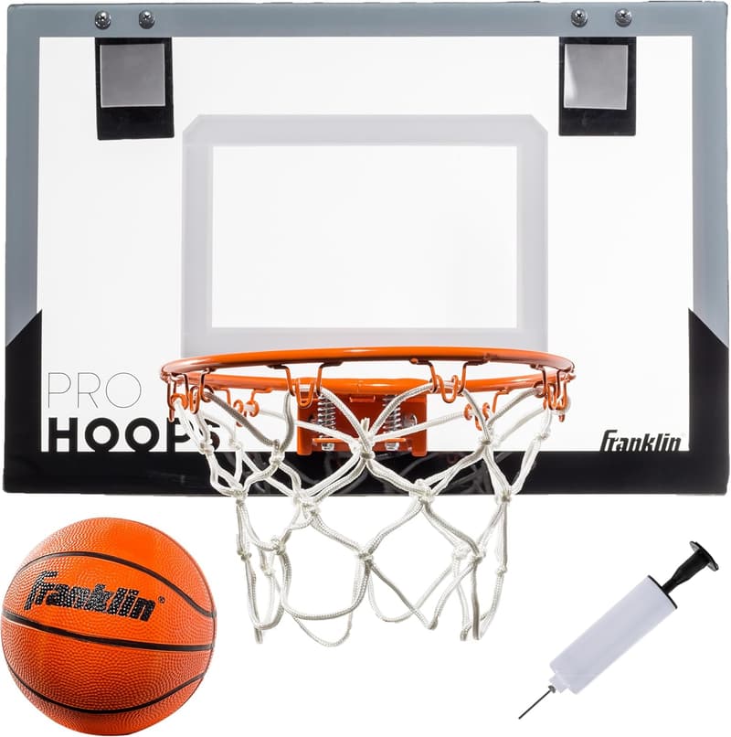 Indoor Mini Basketball Hoop Set – Over-the-Door Accessory
