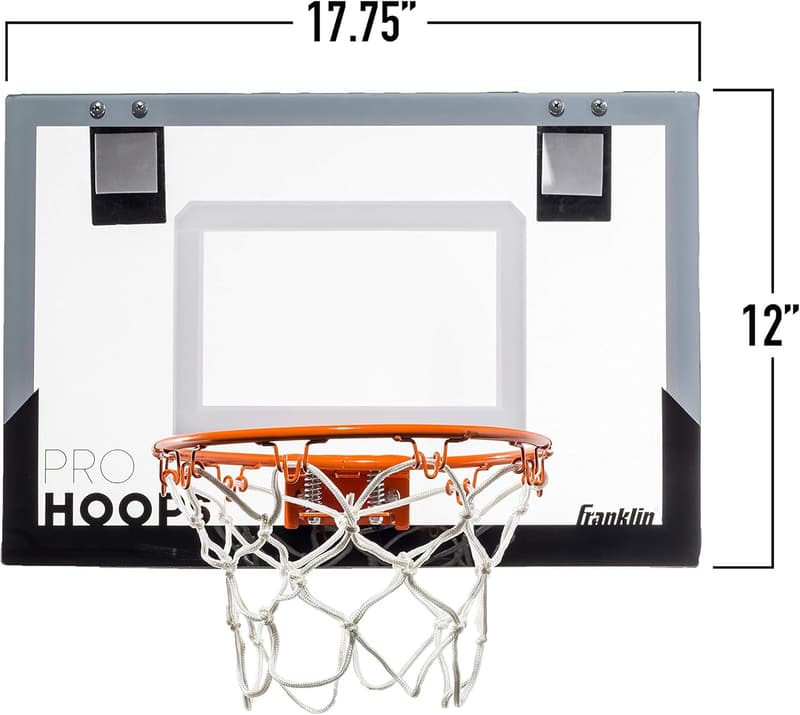 Indoor Mini Basketball Hoop Set – Over-the-Door Accessory