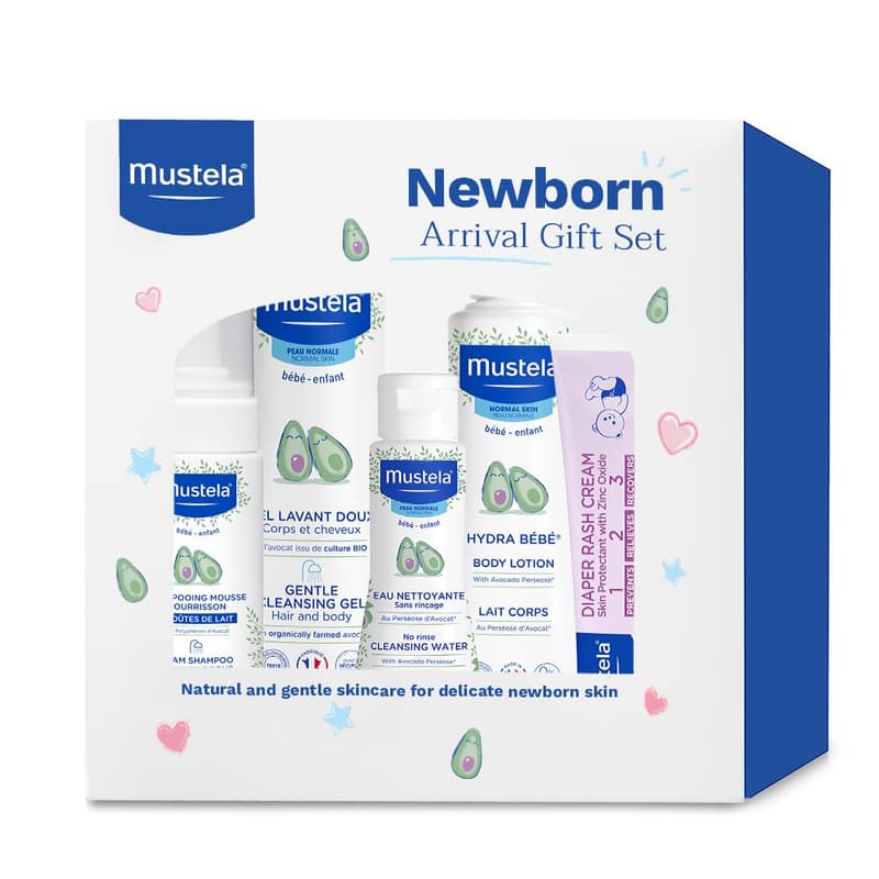 Baby Skincare Gift Set - Natural Plant-Based Essentials (5 Items)