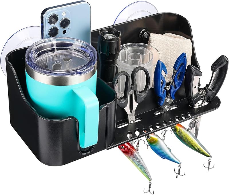 Boat Caddy Organizer with Cup Holder for Kayaks & Boats