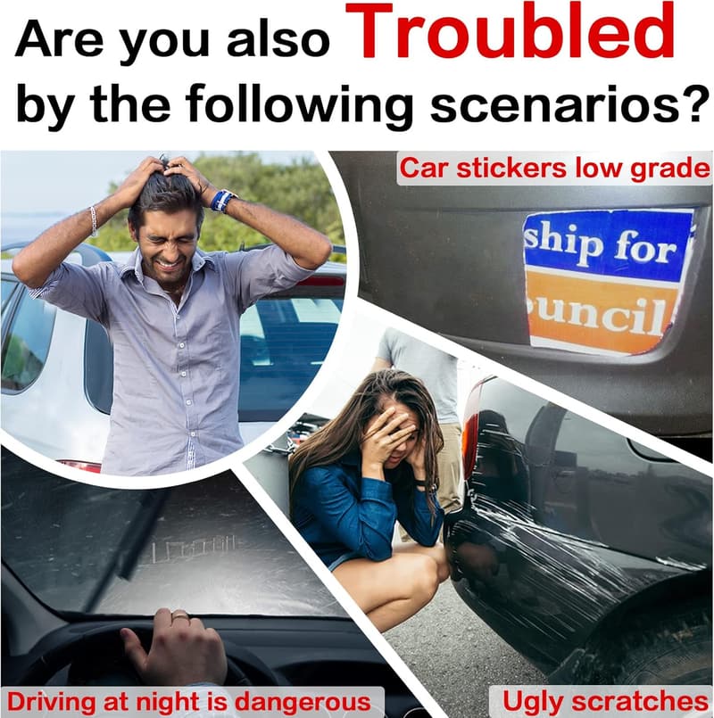 Funny Student Driver Magnet Set – Be Patient Safety Bumper Signs