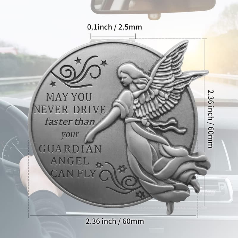 Guardian Angel Visor Clip for New Drivers - Car Accessory