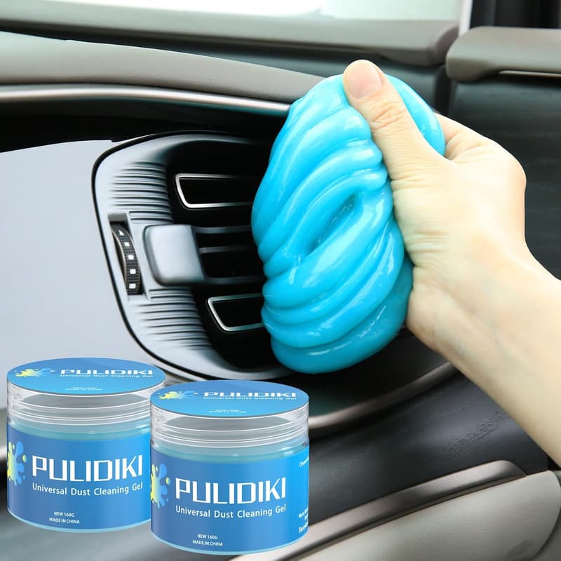Car Cleaning Gel Putty - 2 Pack Dust Cleaner for Interior