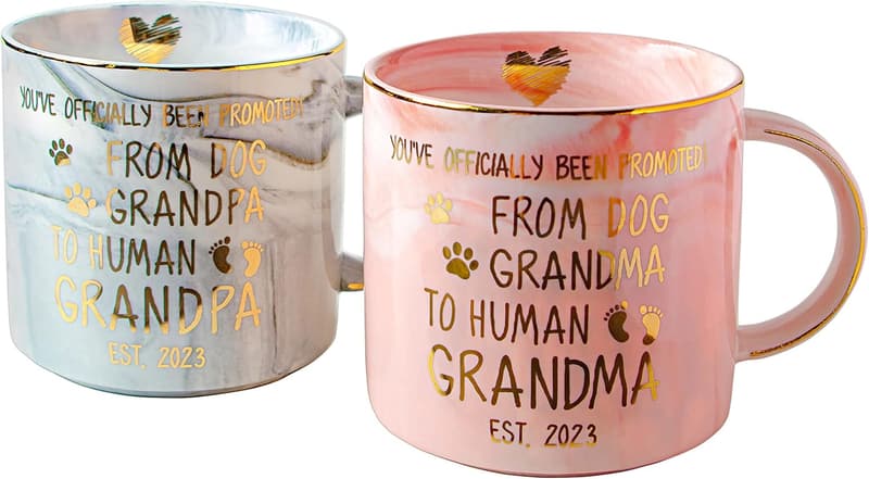 New Grandparents Mug Set – Pregnancy Announcement Gifts