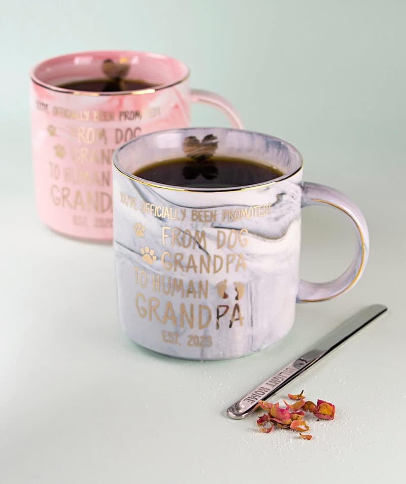 New Grandparents Mug Set – Pregnancy Announcement Gifts
