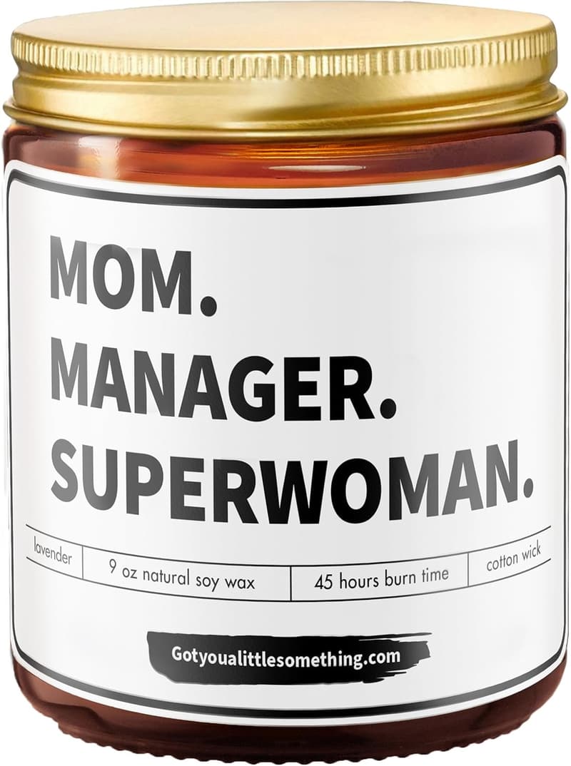 Manager Appreciation Lavender Scented Candle for Women