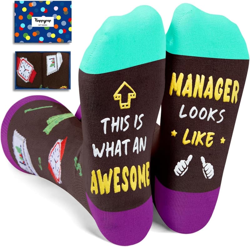 Funny Farmer Socks - Unique Gifts for Men & Women