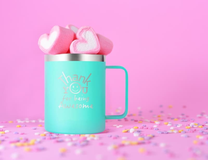 Employee Appreciation Mug - Thank You for Being Awesome, Blue