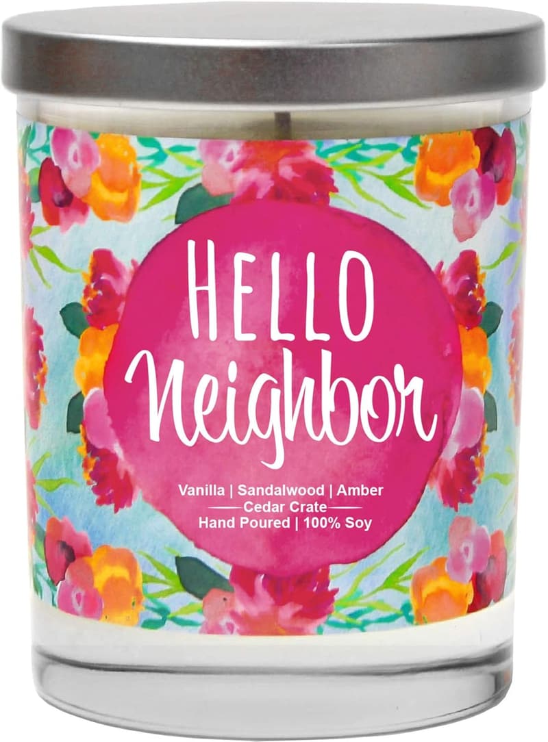 Housewarming Candle - Handmade Welcome Gift for Couples