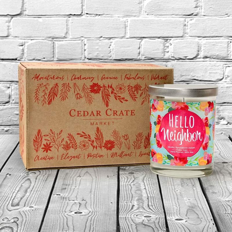 Housewarming Candle - Handmade Welcome Gift for Couples